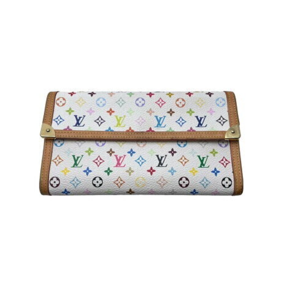Louis Vuitton Porte Tresor Wallet International Long Monogram Multicolore